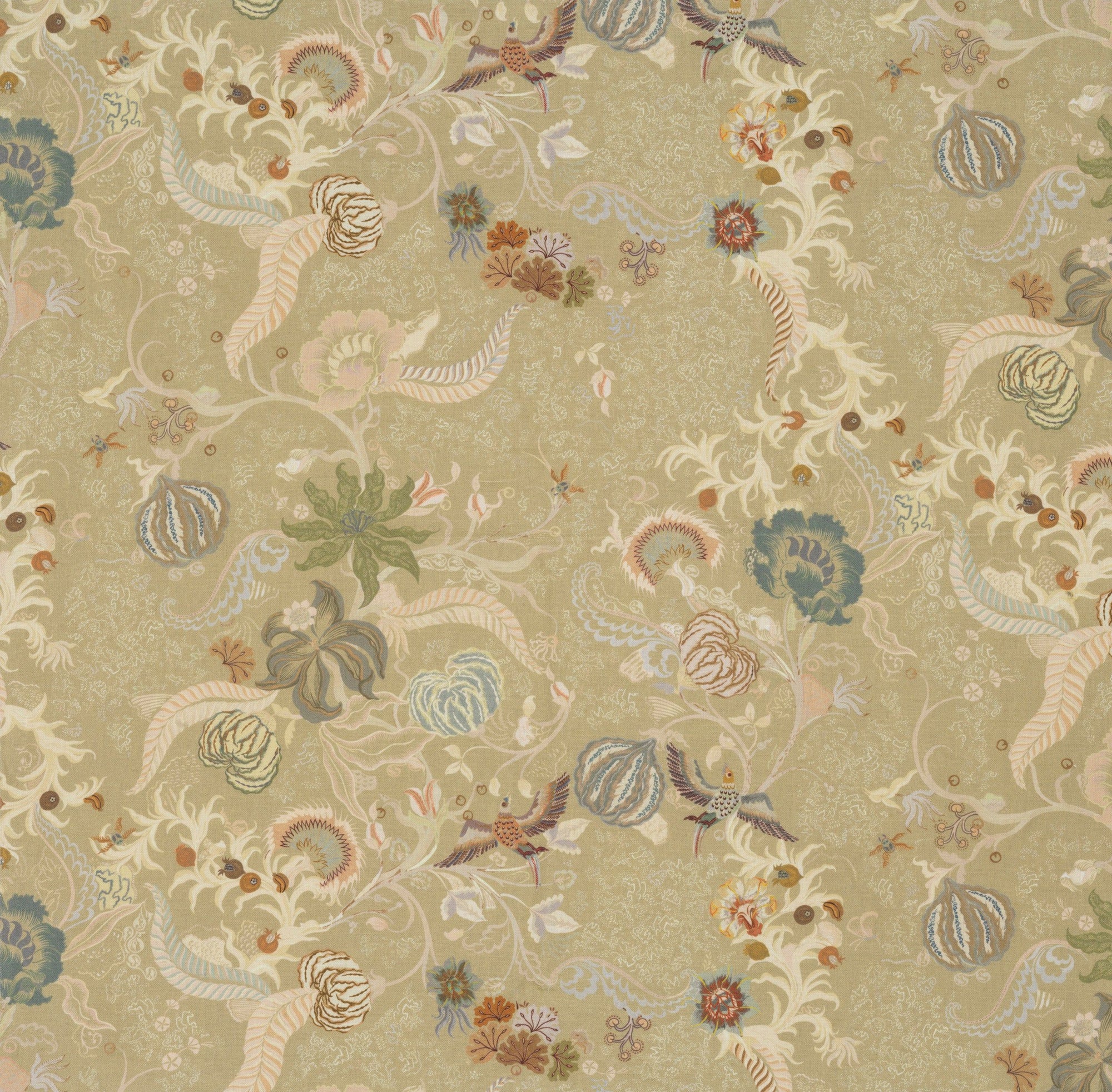 Chintz 21 - Sepia Stone (Fabric)