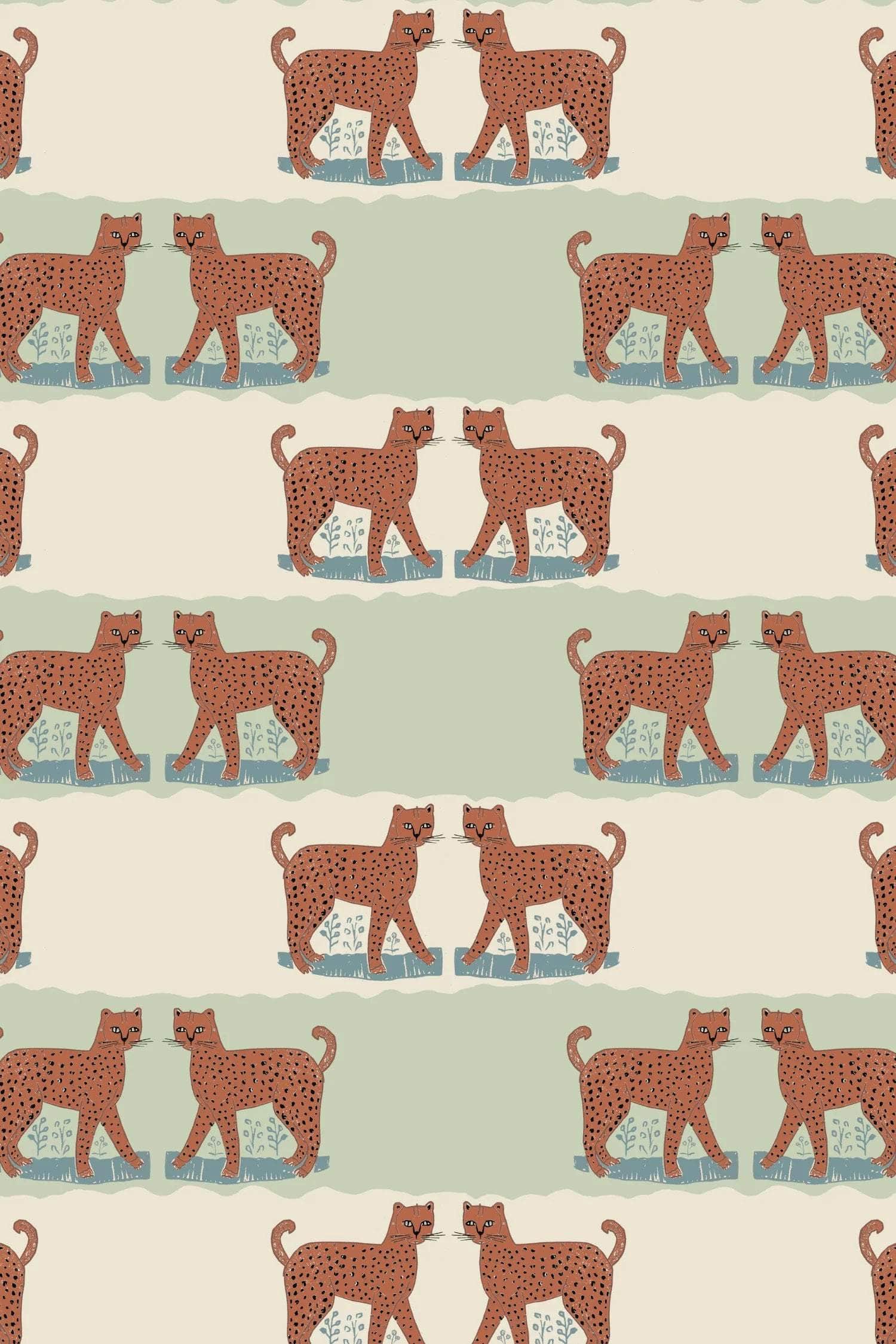 A Leopard Never Changes it's Spots Fabric