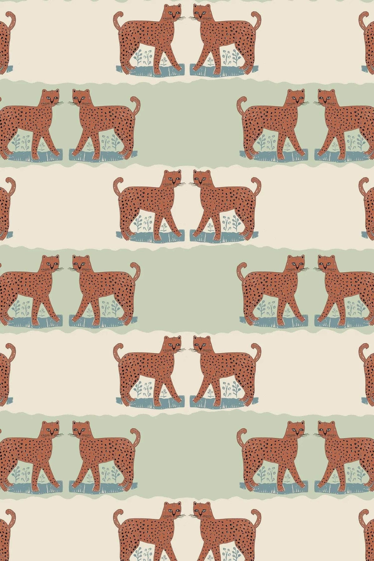 A Leopard Never Changes it's Spots Fabric