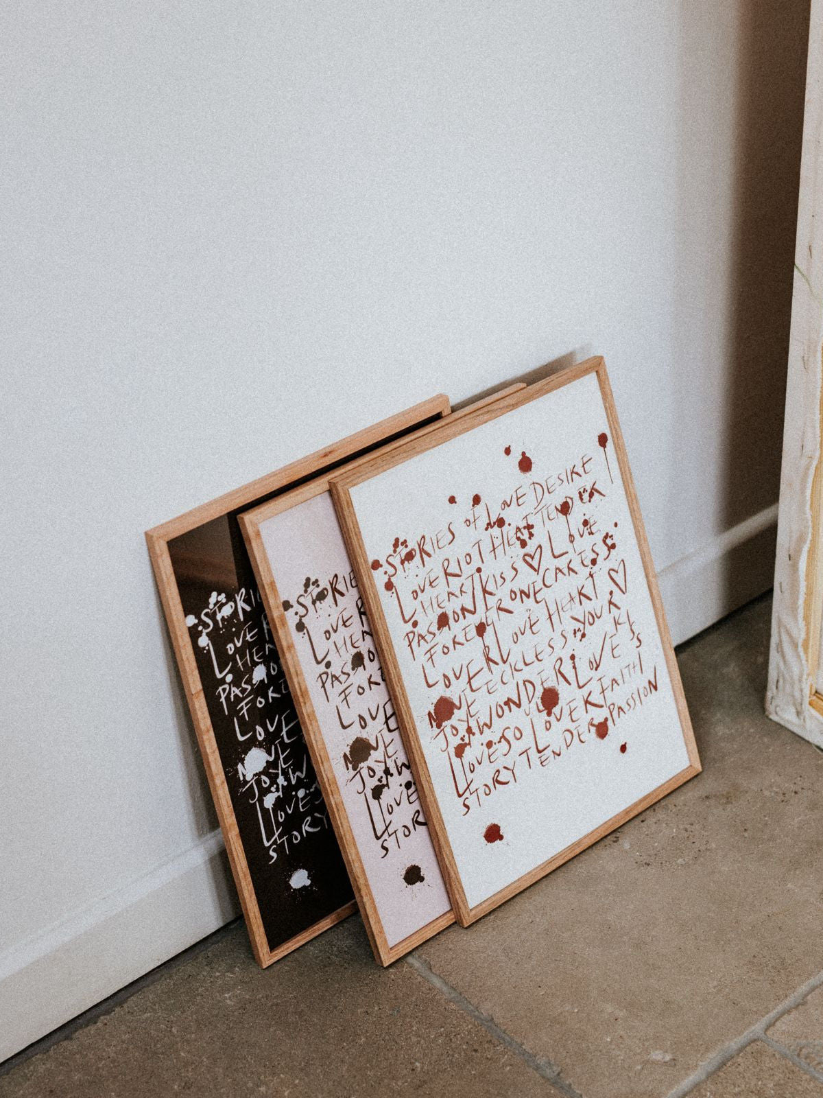 Reckless Love Blush Print