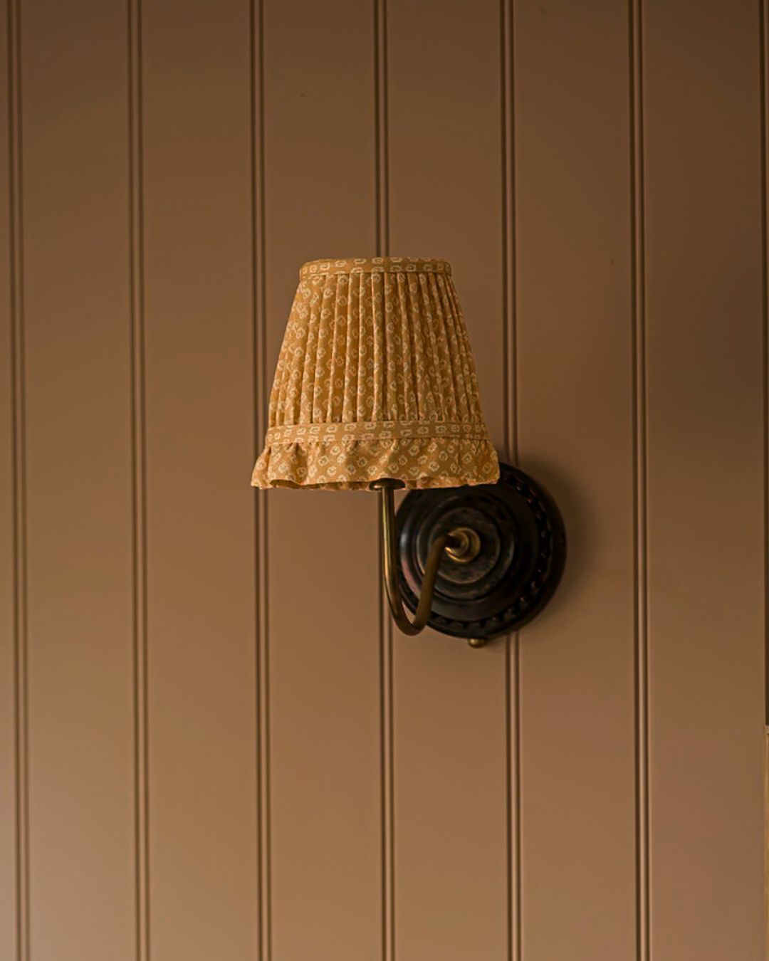 Florina in Buttercup Wall Light Lampshade