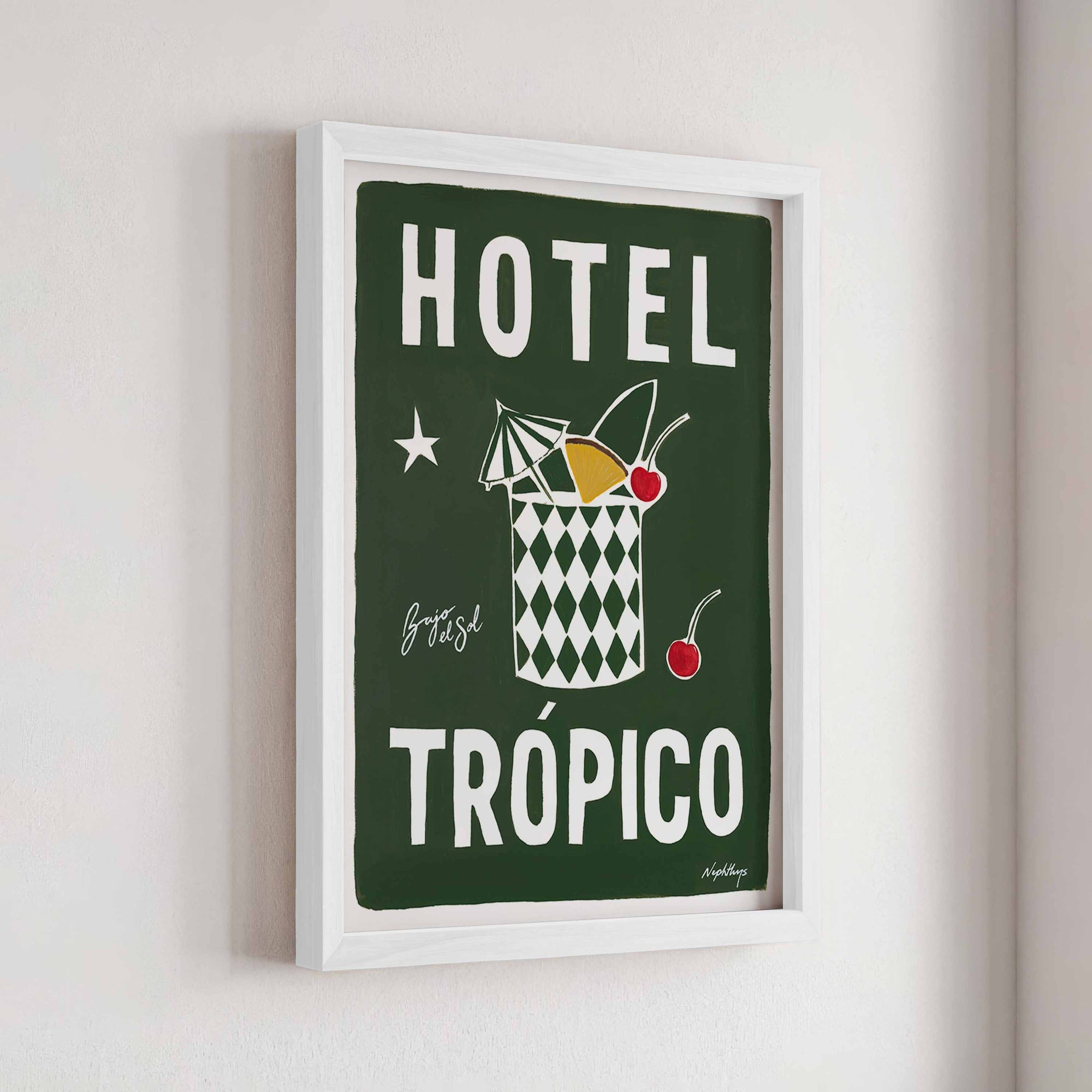 Hotel Tropico Print