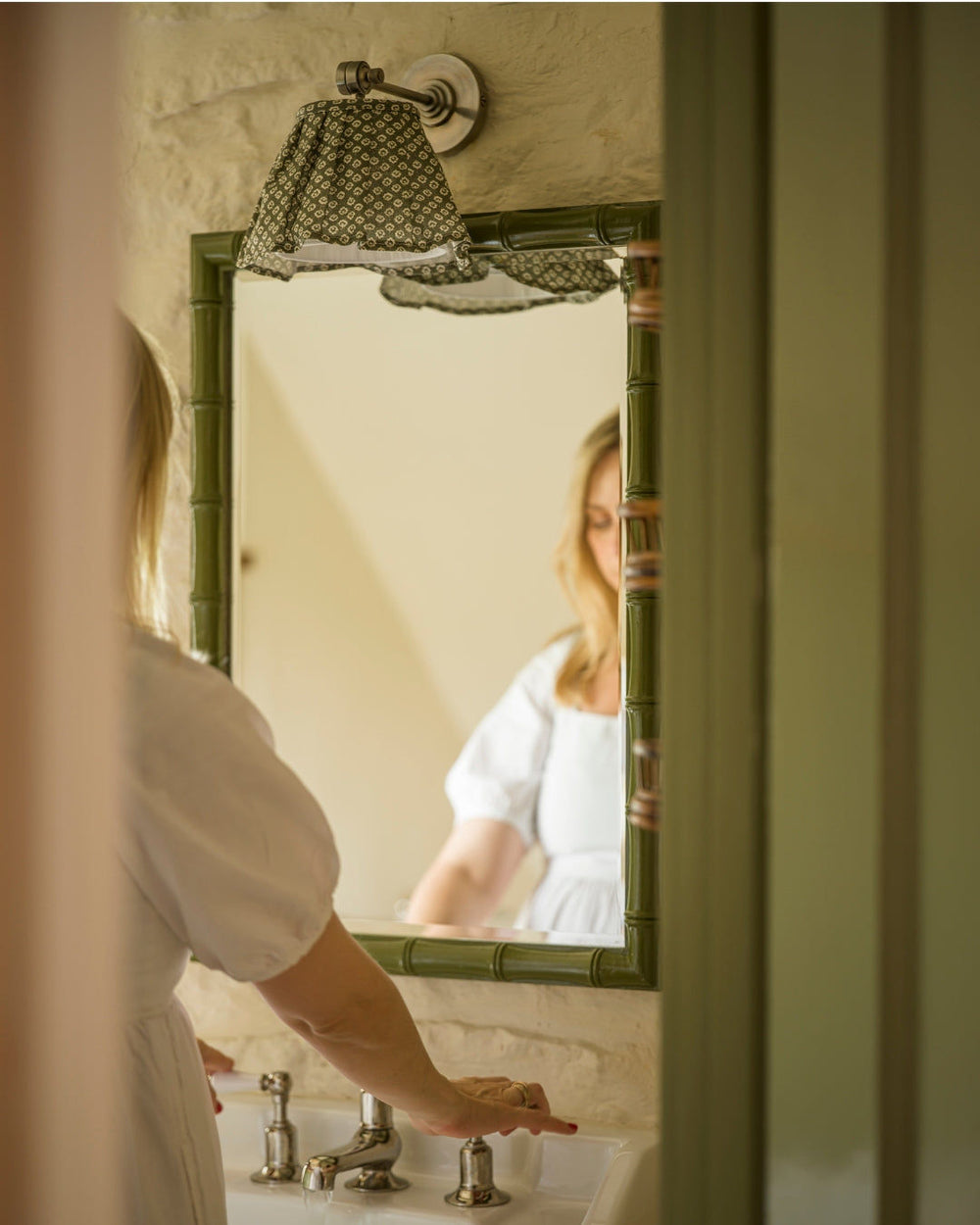 Florina Loose Pleat in Moss