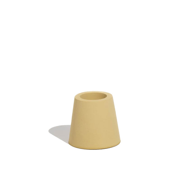 Stump Candle Holder - Mustard