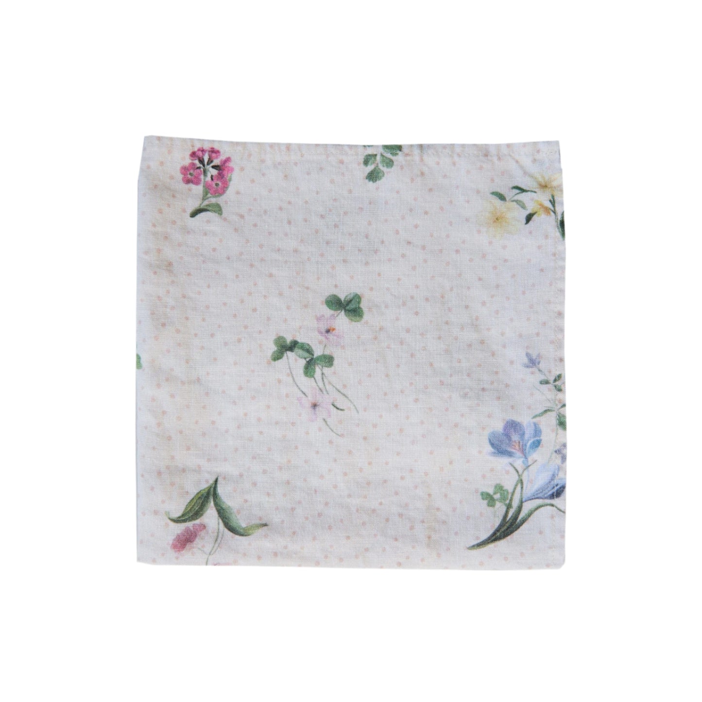 Signs of Spring Spot Linen Napkin