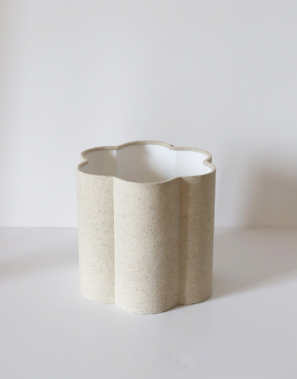 Flora Plain Flower-Shaped Lampshade in ‘Classic’