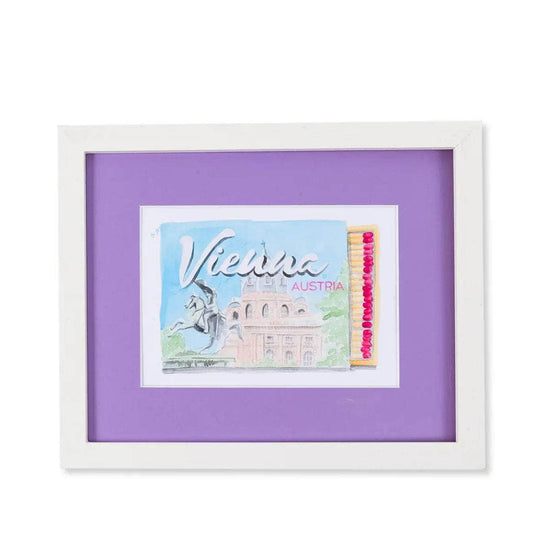 Vienna Matchbook Print