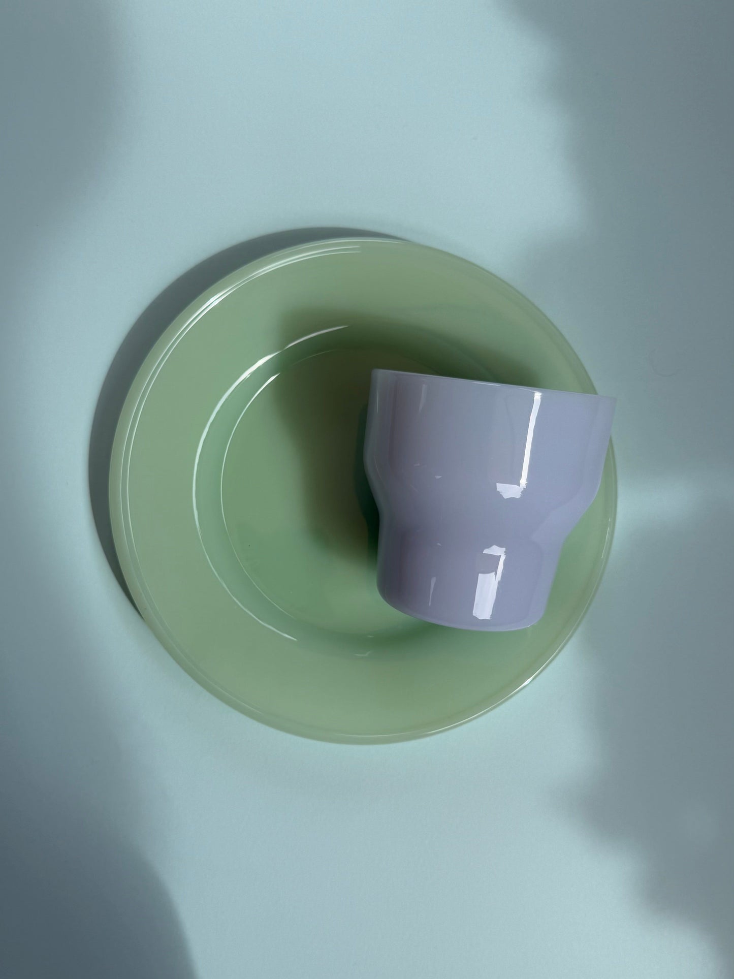 Brisita Glass Cup - Light Blue