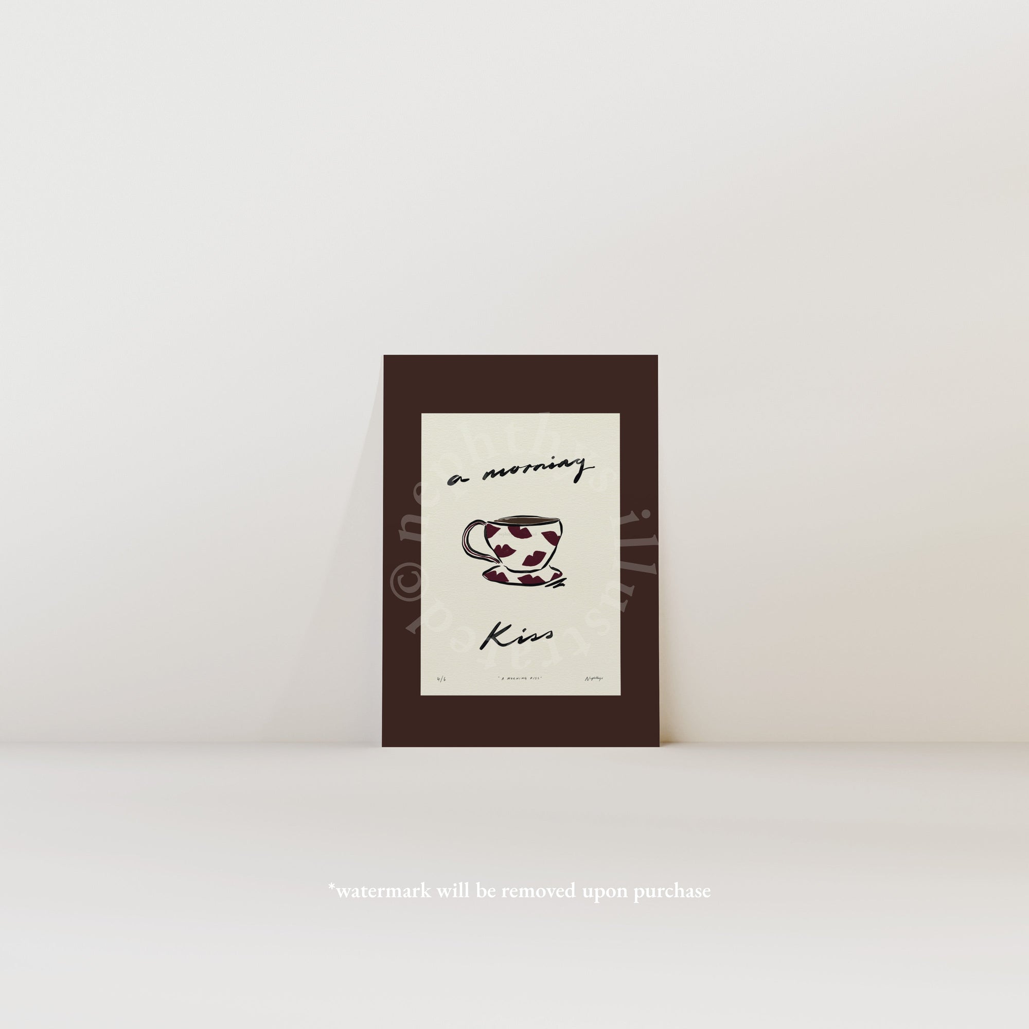 Morning Kiss Print