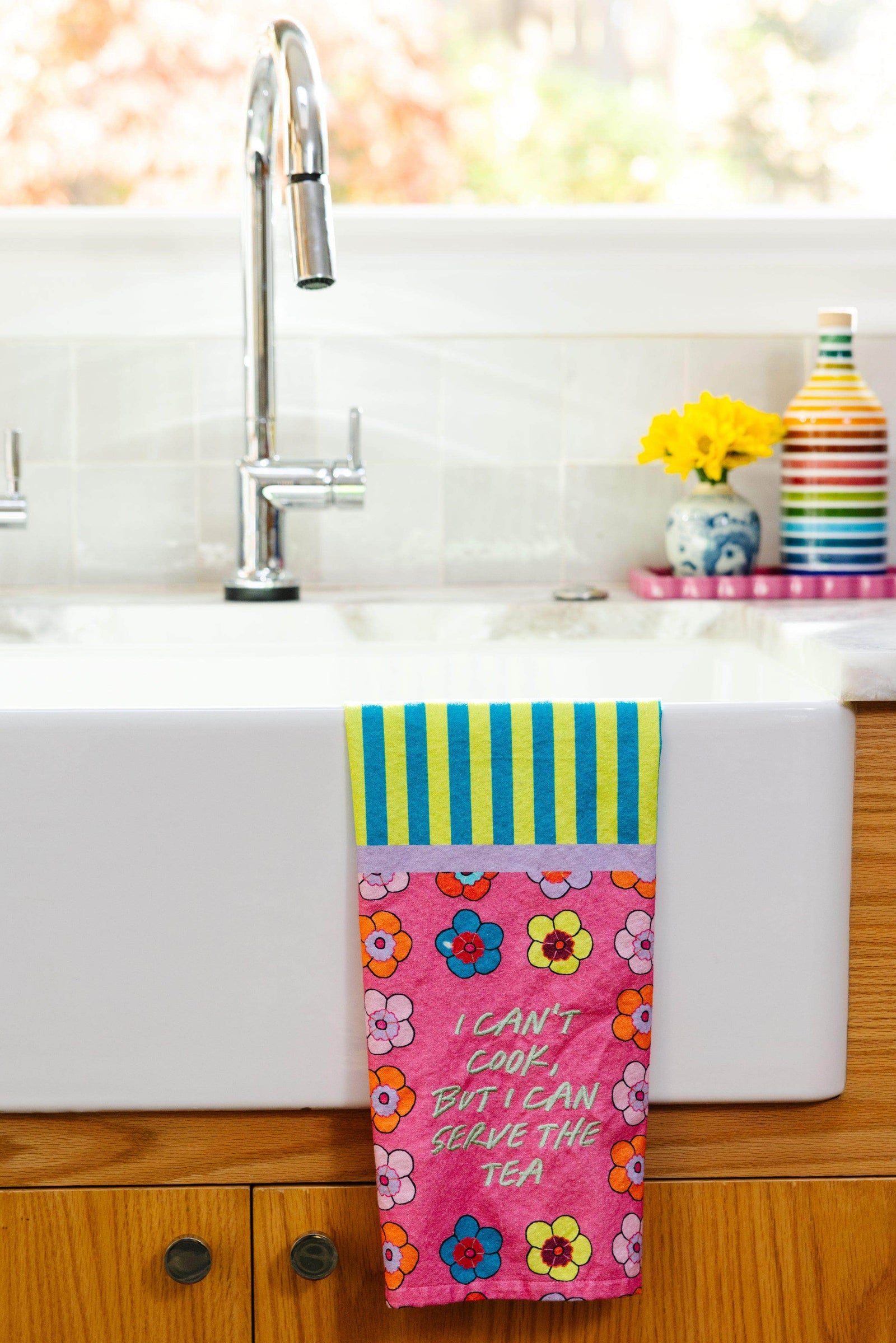 Serve the Tea Dish Towel