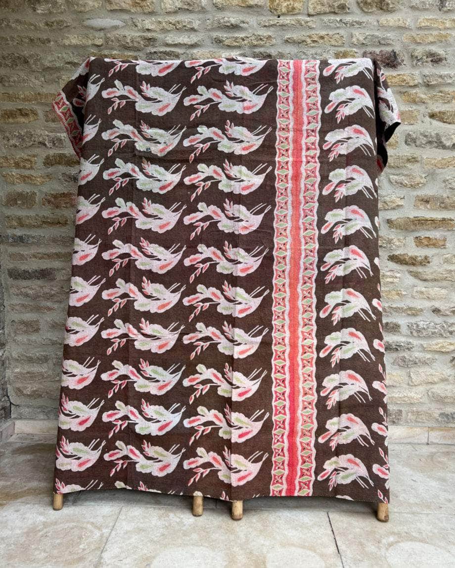 Lightweight Kantha Quilt No. 643