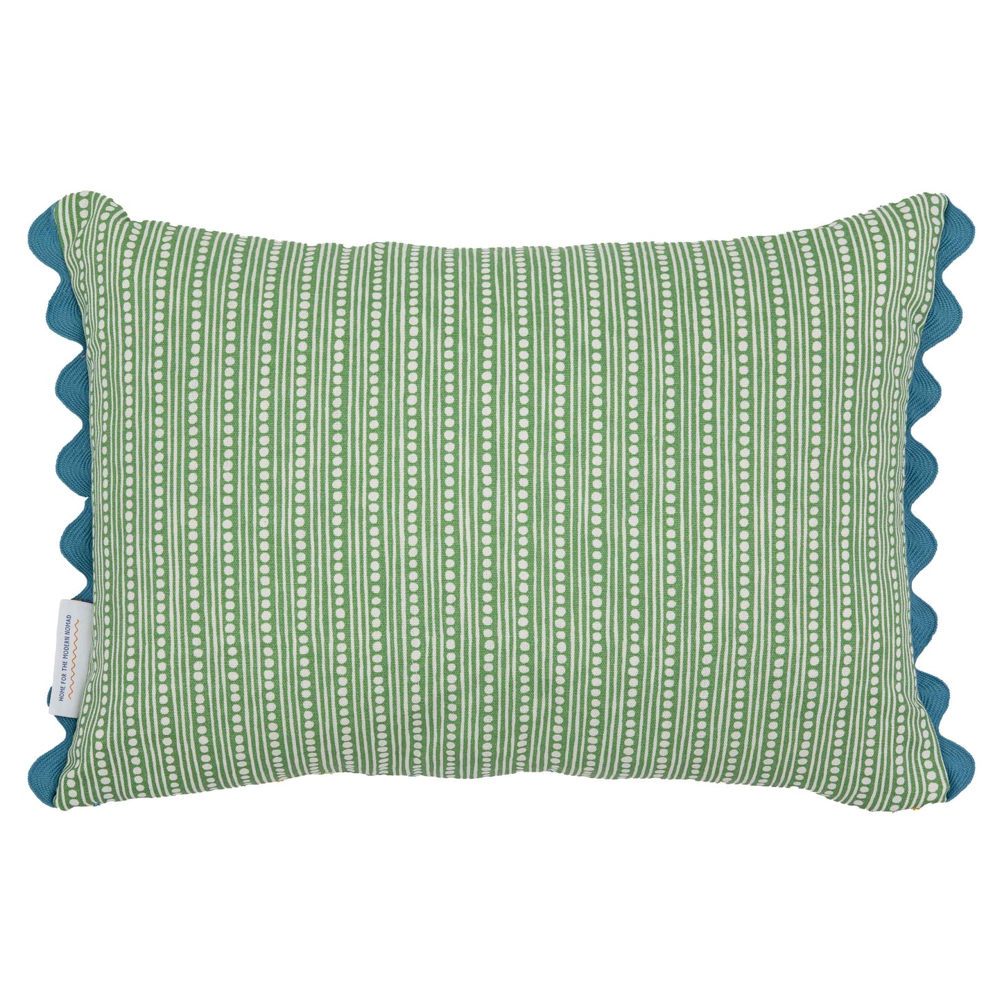 Ginny Gingham Pink Oblong Cushion