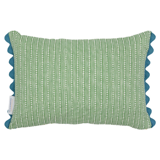 Ginny Gingham Pink Oblong Cushion