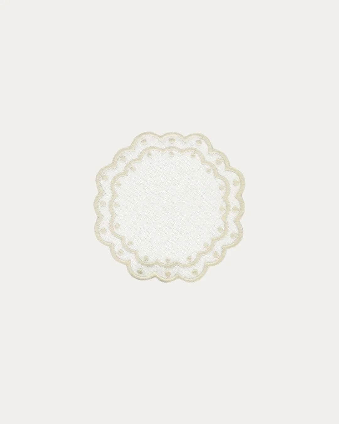 Dots Coaster, Beige