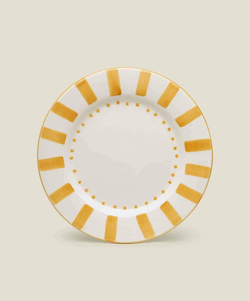 Circus Dinner Plate Yellow