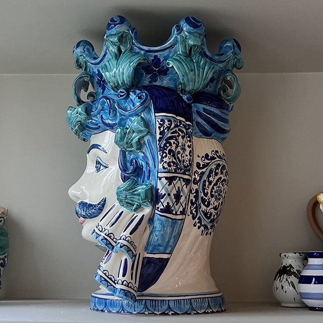 Grand vase Sicilien Corona homme