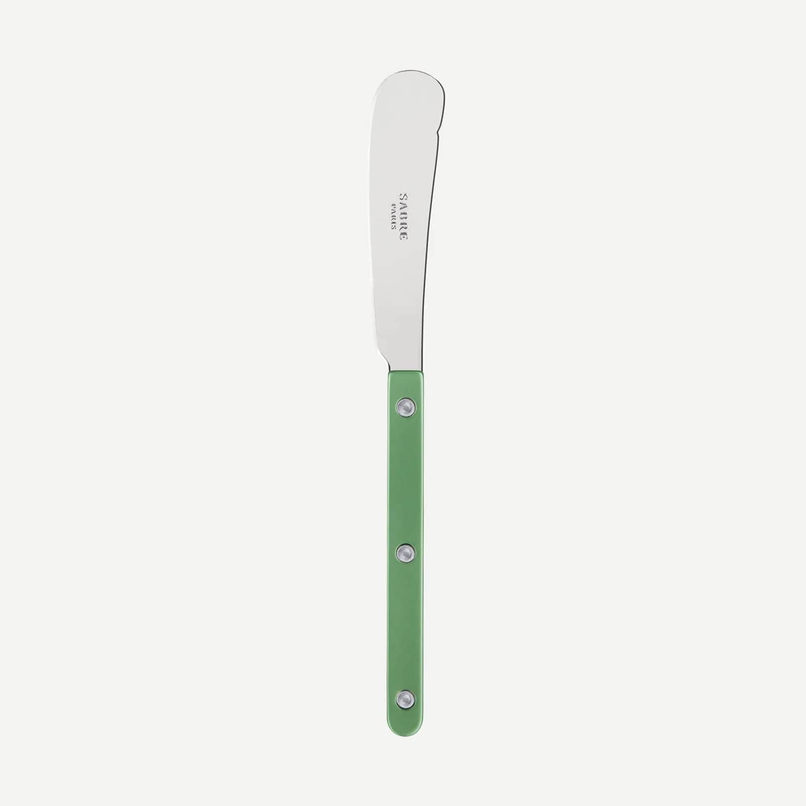 Bistrot Pearly Butter Knife, Green Garden