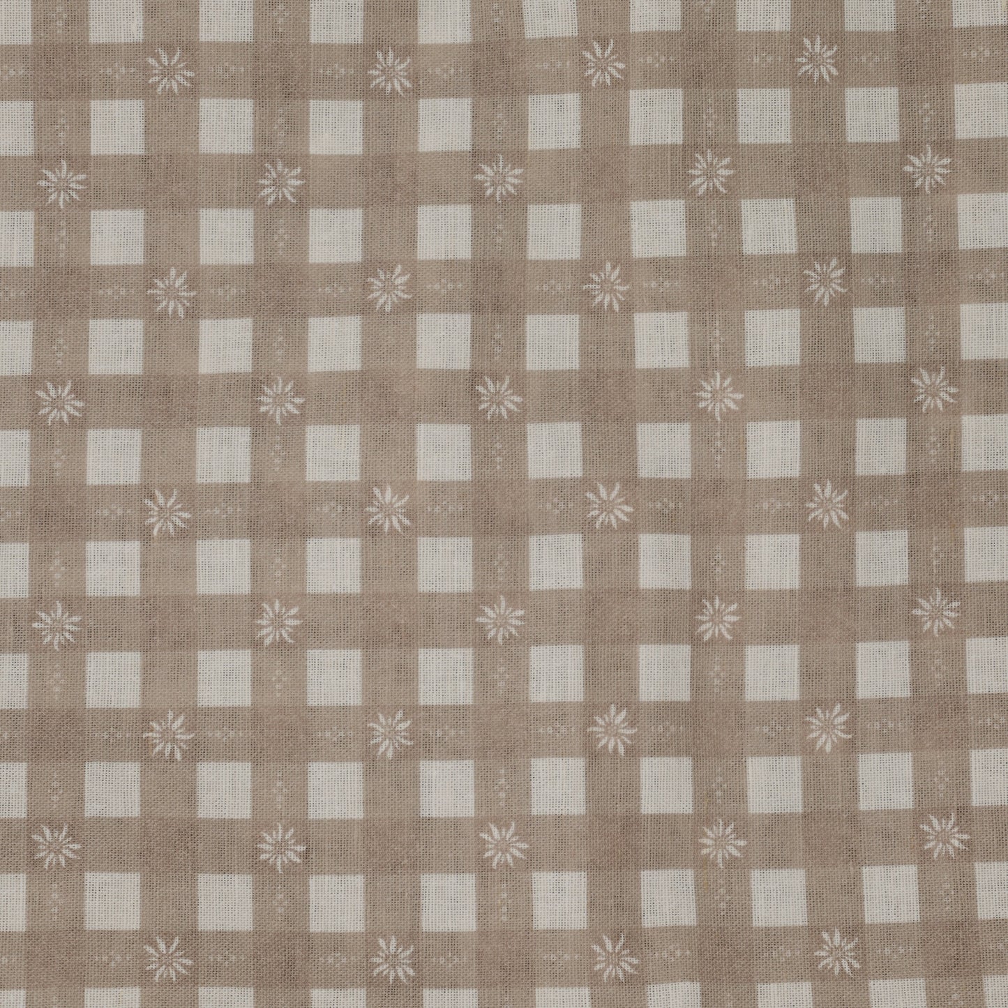 Edelweiss Gingham - Stone