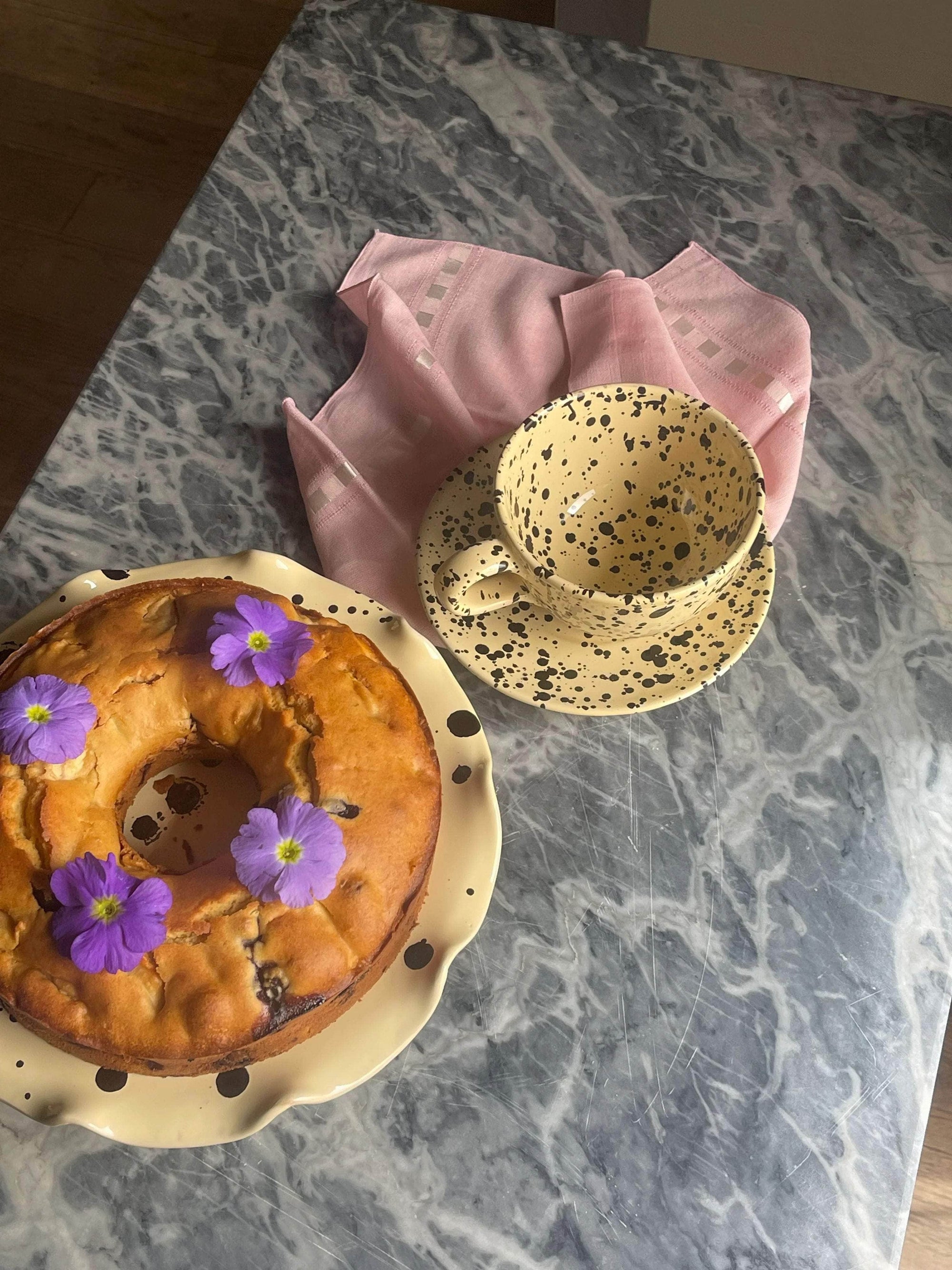 The Breakfast Cup and Plate
