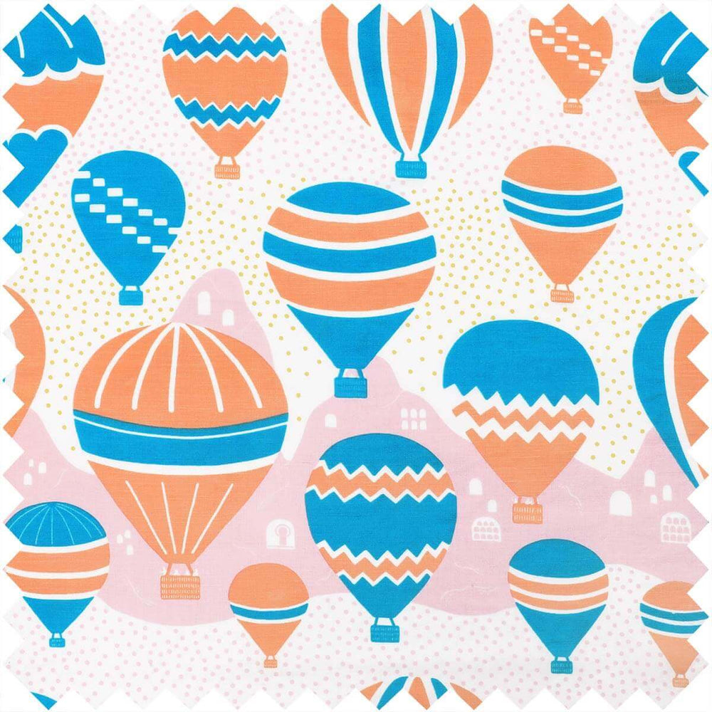 Balloons at Dawn Fabric