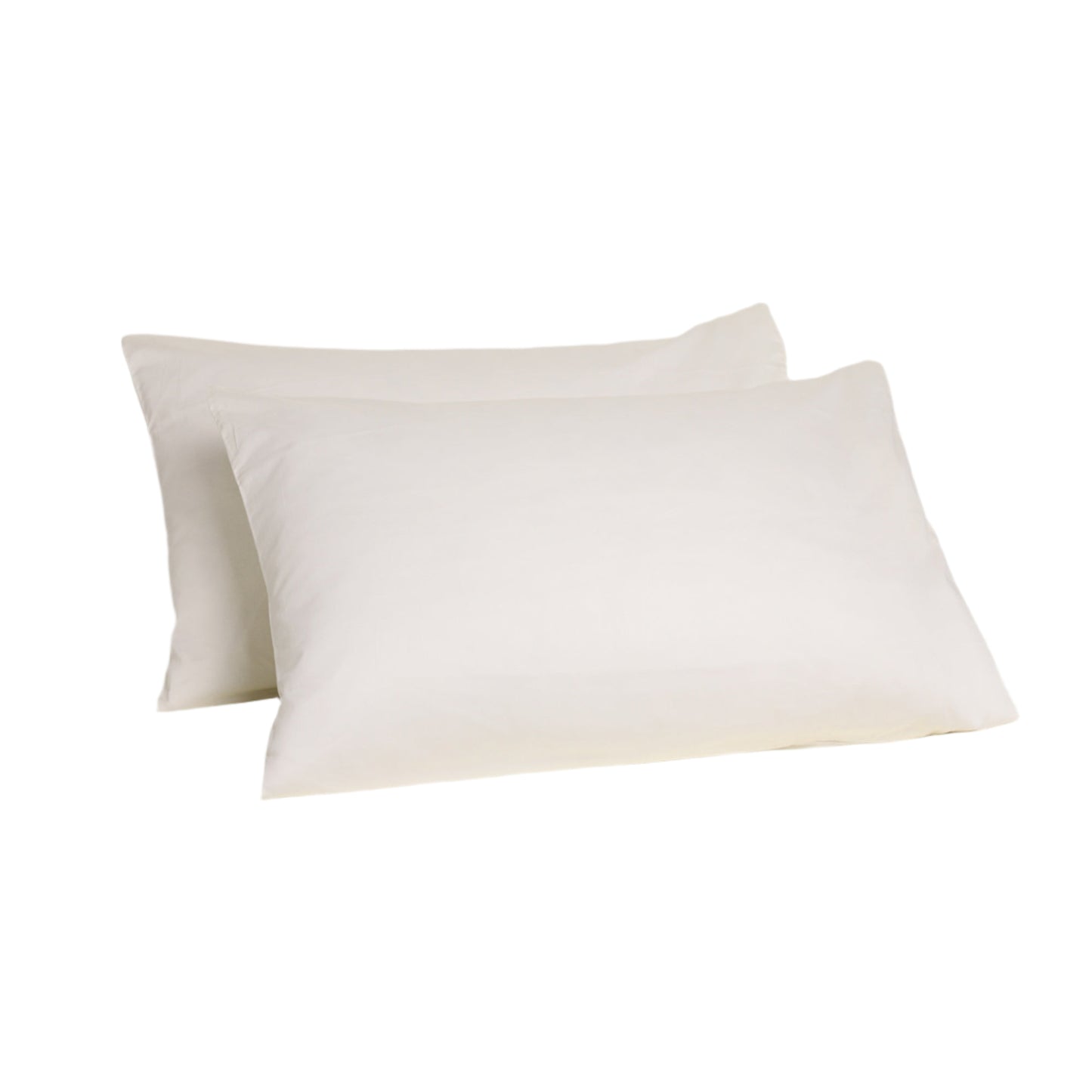 Sateen Organic Cotton Pillowcases - Iridescent Ivory