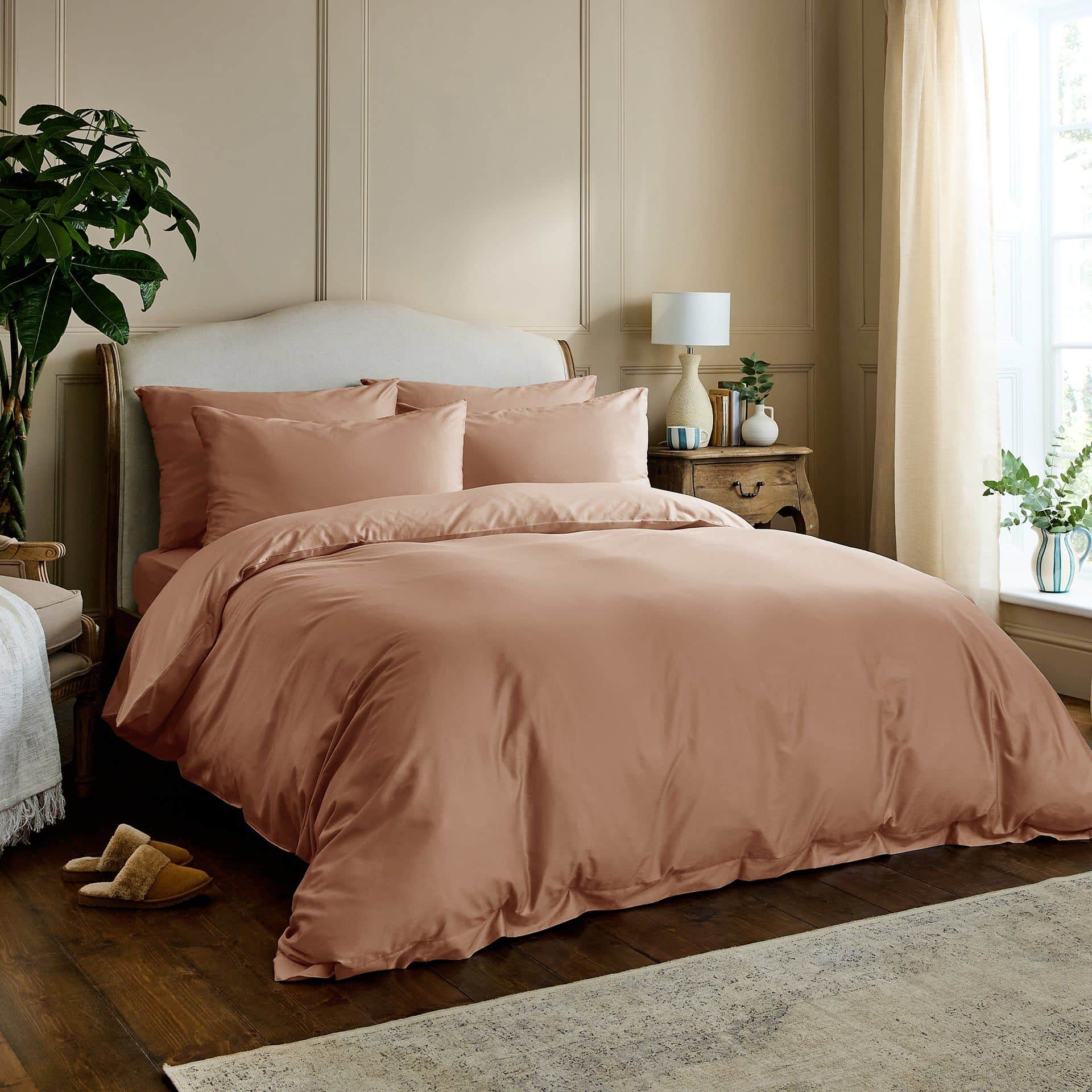 Luxury Organic Clay Pink Original Pillowcases