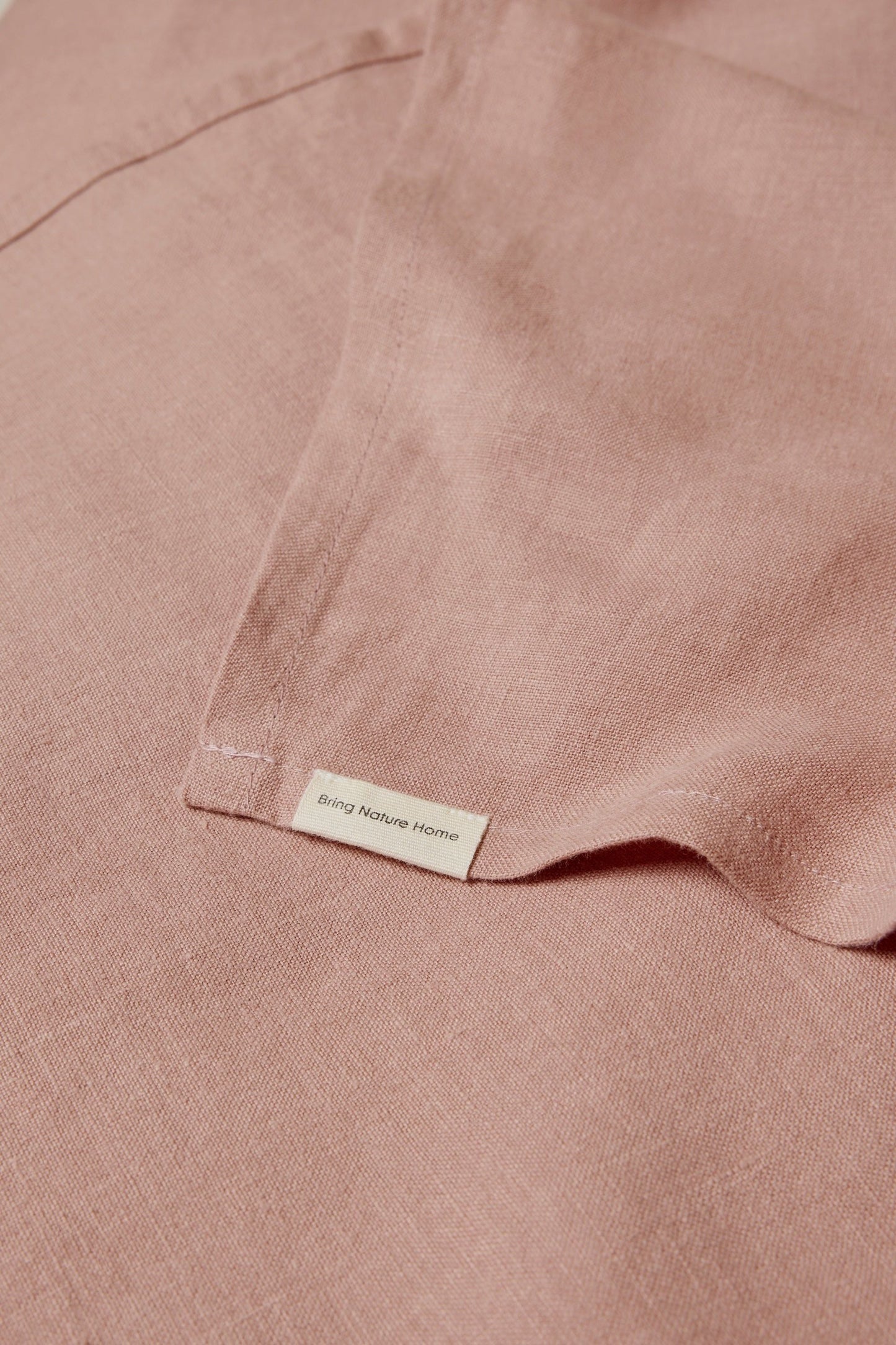 Linen Flat Sheet - Terracotta