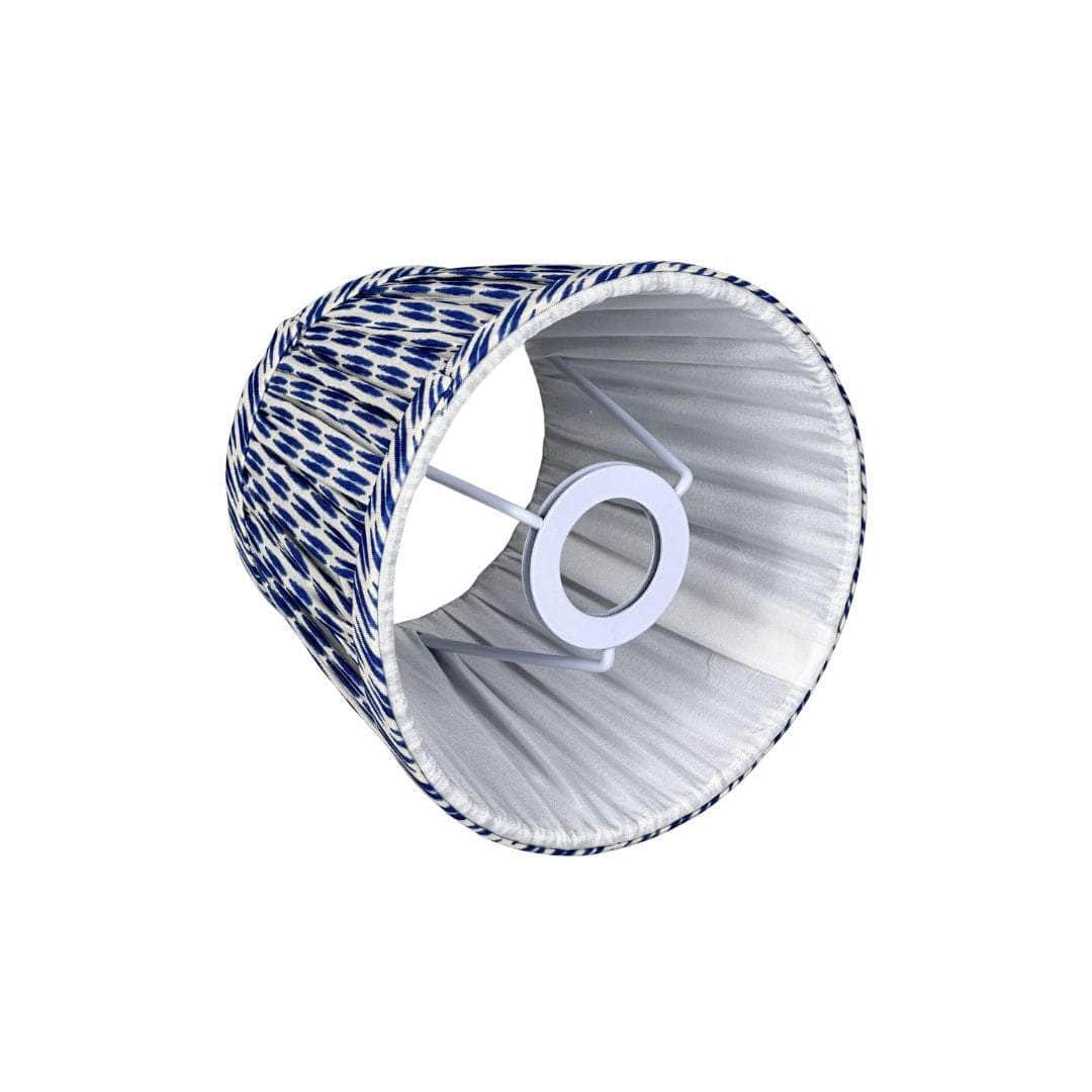 Lampshade Blue Ikat