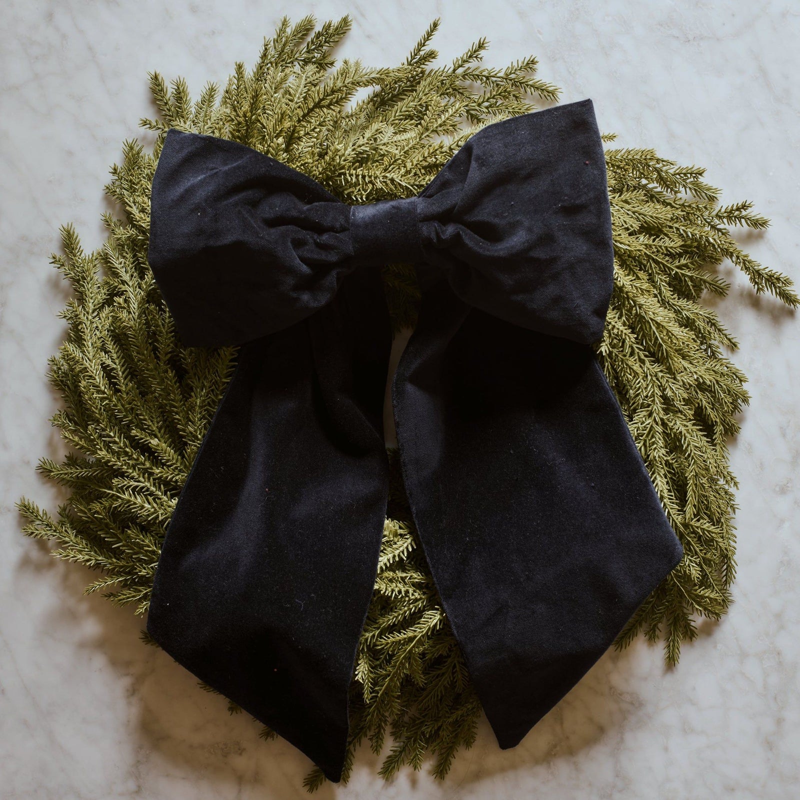 Velvet Christmas Bow