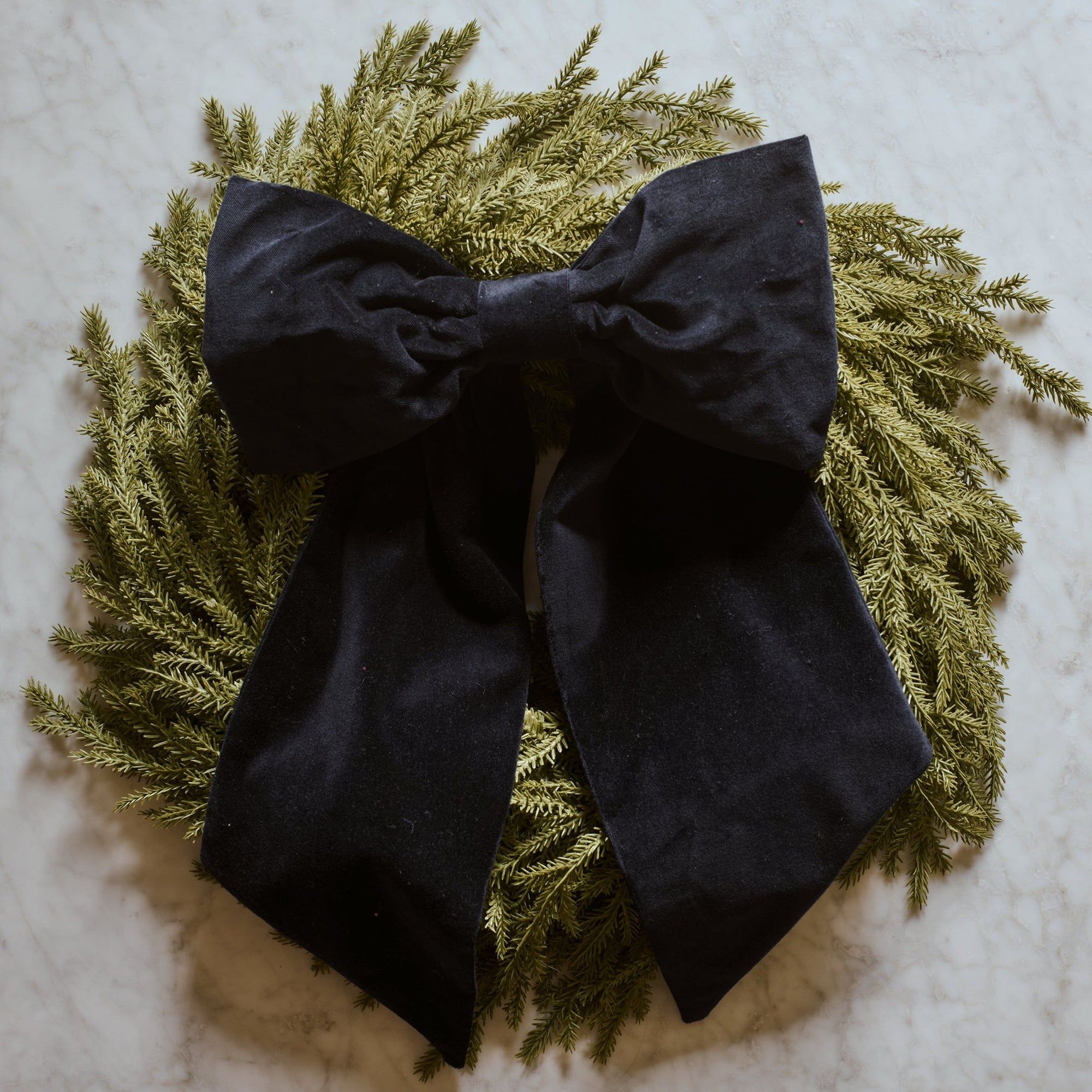 Velvet Christmas Bow