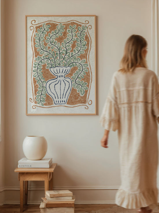 Le Vase - Botanical Art Print