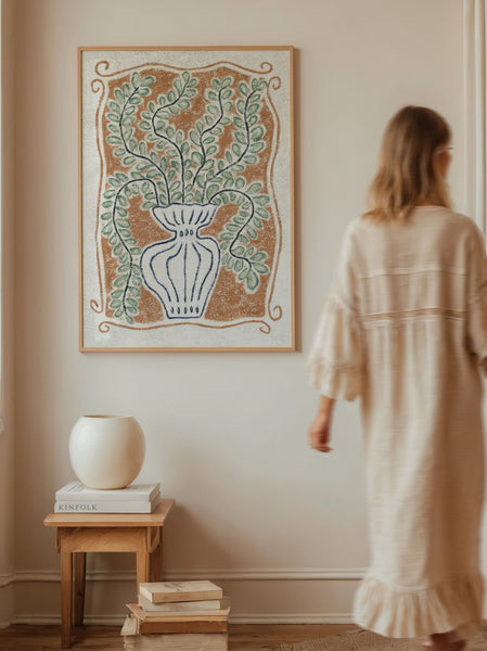 Le Vase - Botanical Art Print