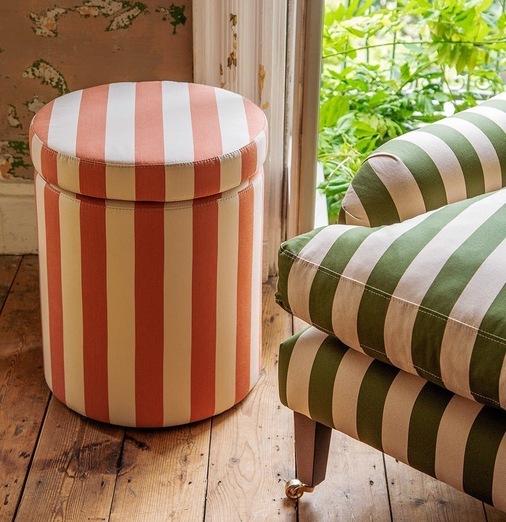 Aurora Footstool, Artichoke