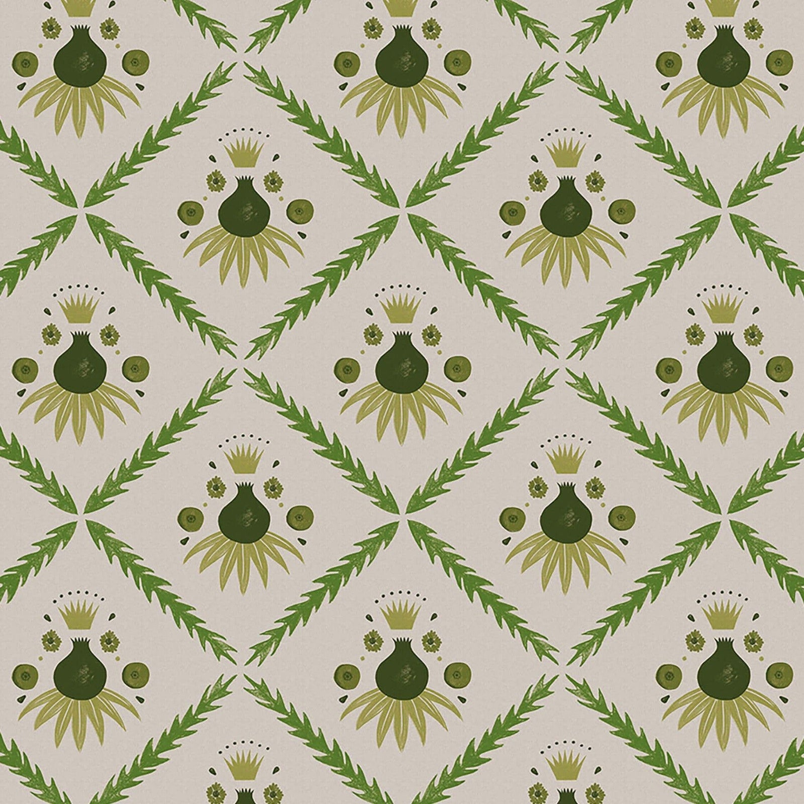 Pome Wallpaper Sample, Moss