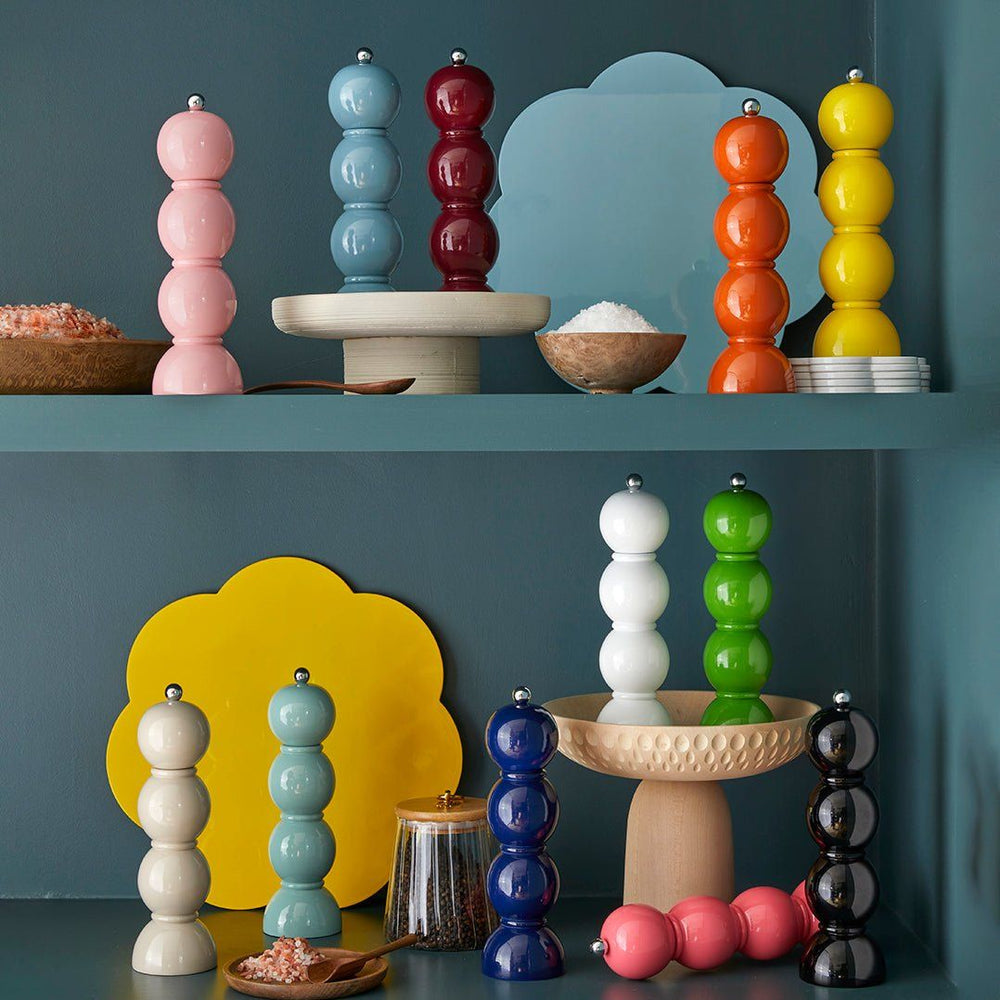 Yellow  Bobbin Salt or Pepper Mill