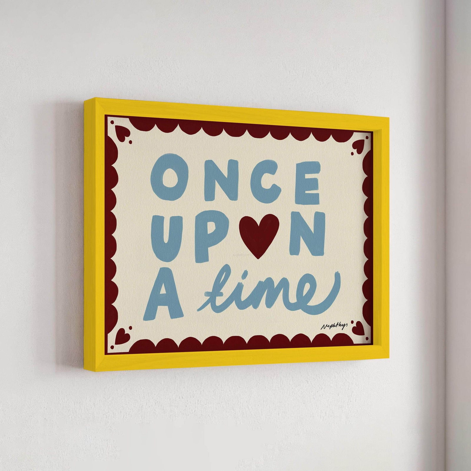 Once Upon a Time Print