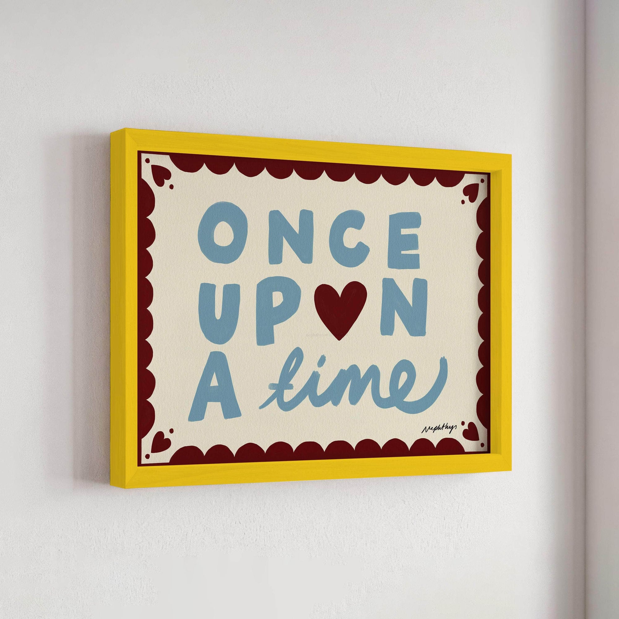 Once Upon a Time Print