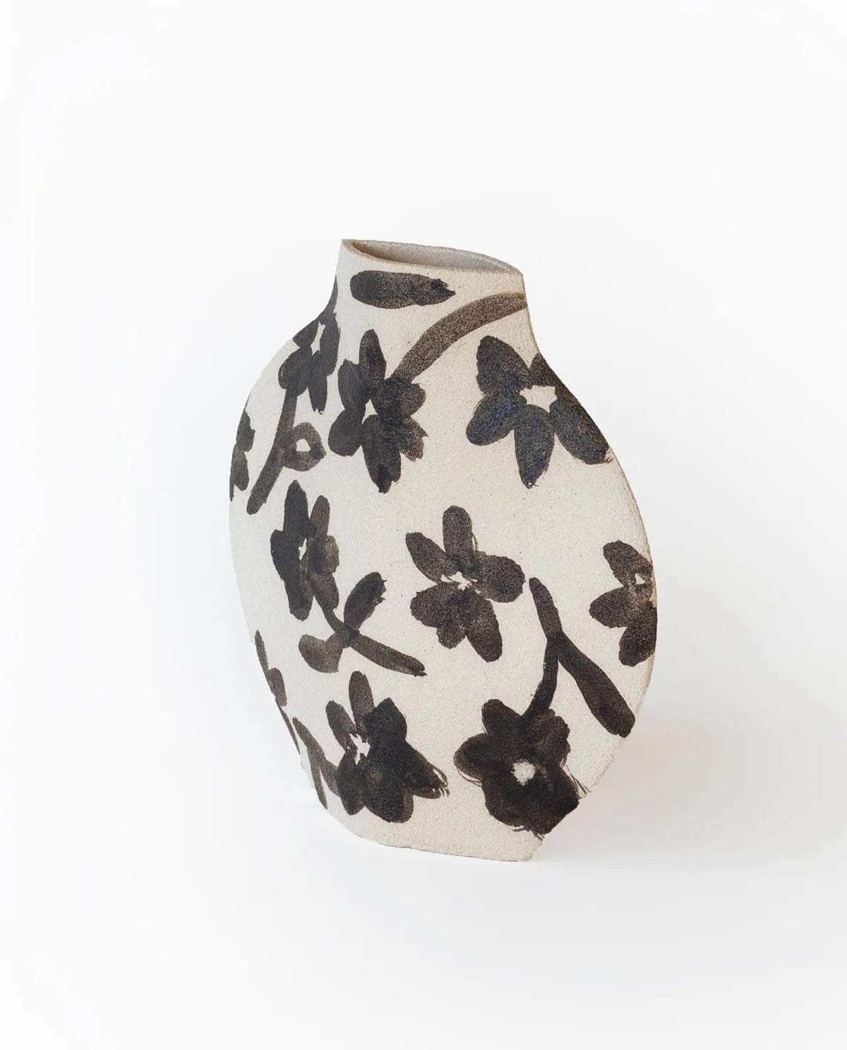 Ceramic Vase ‘Flowers Pattern’