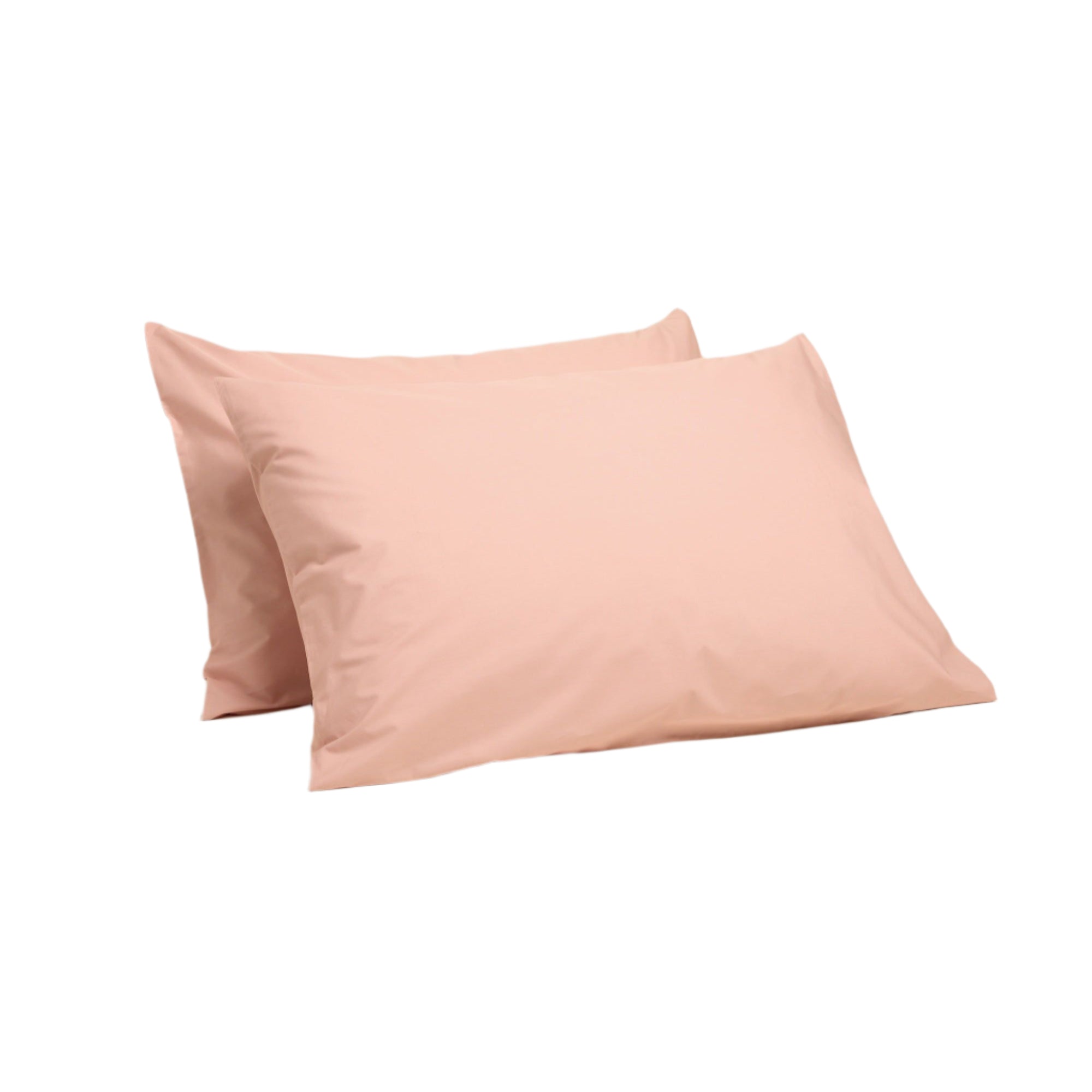 Percale Organic Cotton Pillowcases - Midsummer Pink