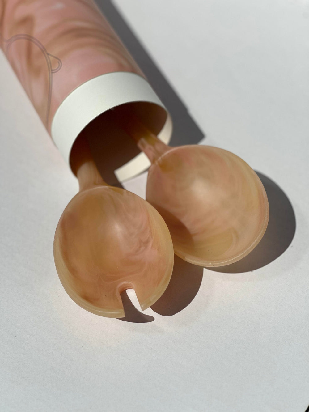 Salad Servers | Coral Set