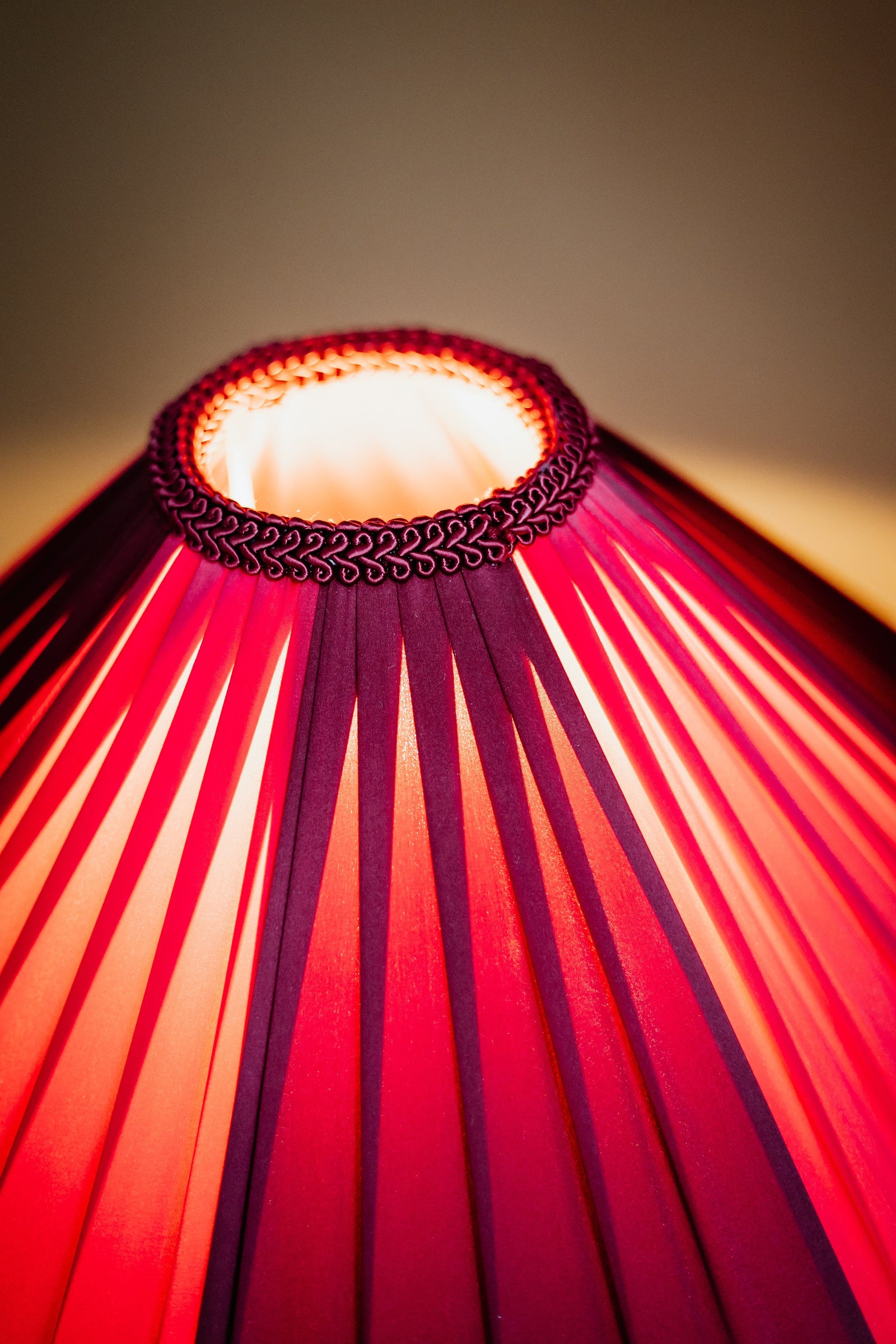 The Fitz - Burgundy Lamp
