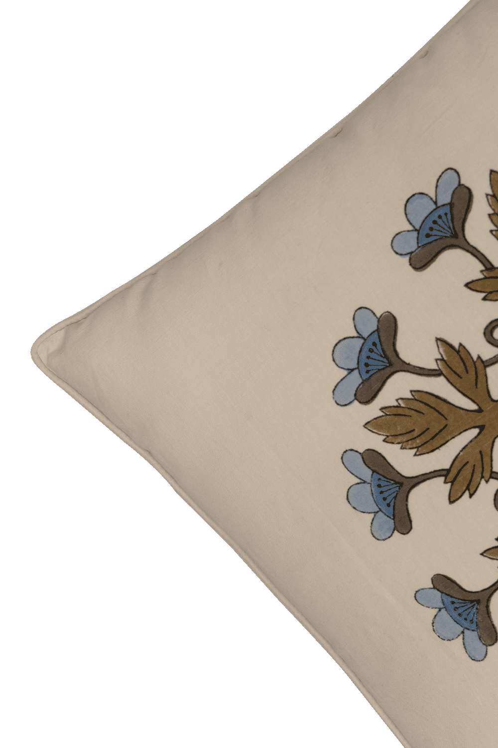 Block Printed Interior Pillow Cover – 20x20 in