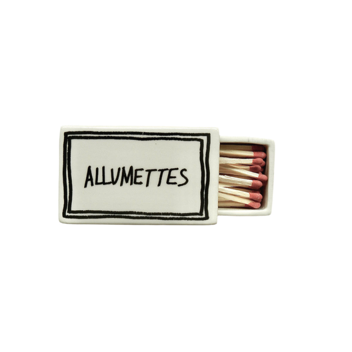 ‘Allumettes’ Ceramic Matchbox