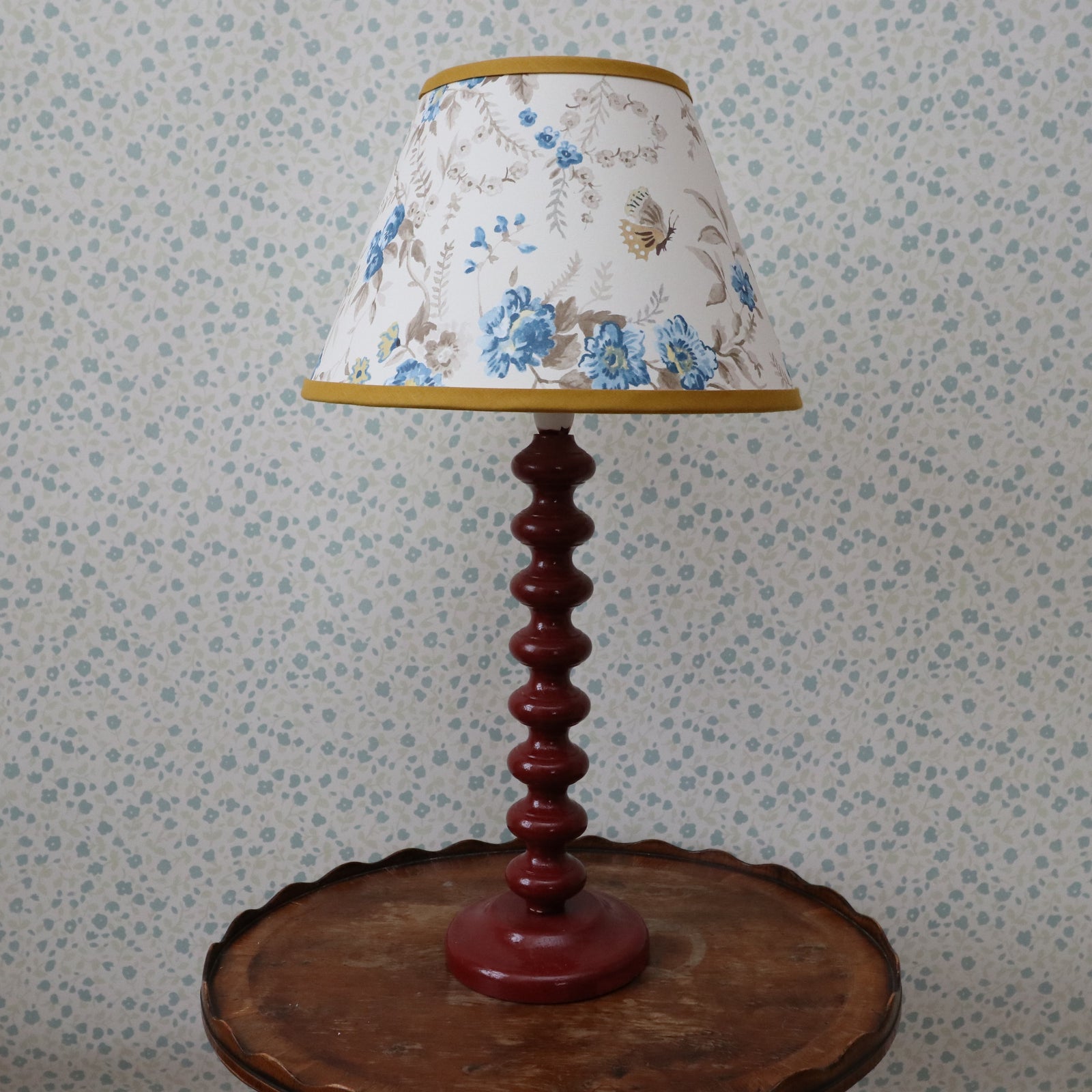 Lampshade - Paper Shade 30cm In Papillon Porcelain
