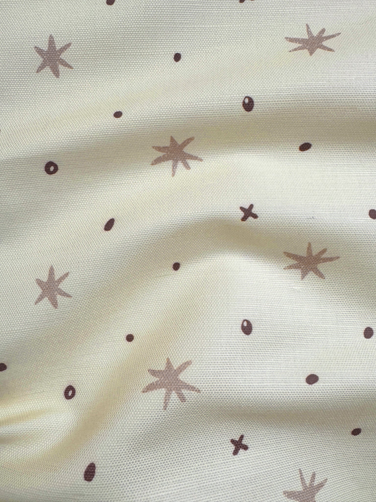 Ensueño Linen Cotton Fabric Taupe