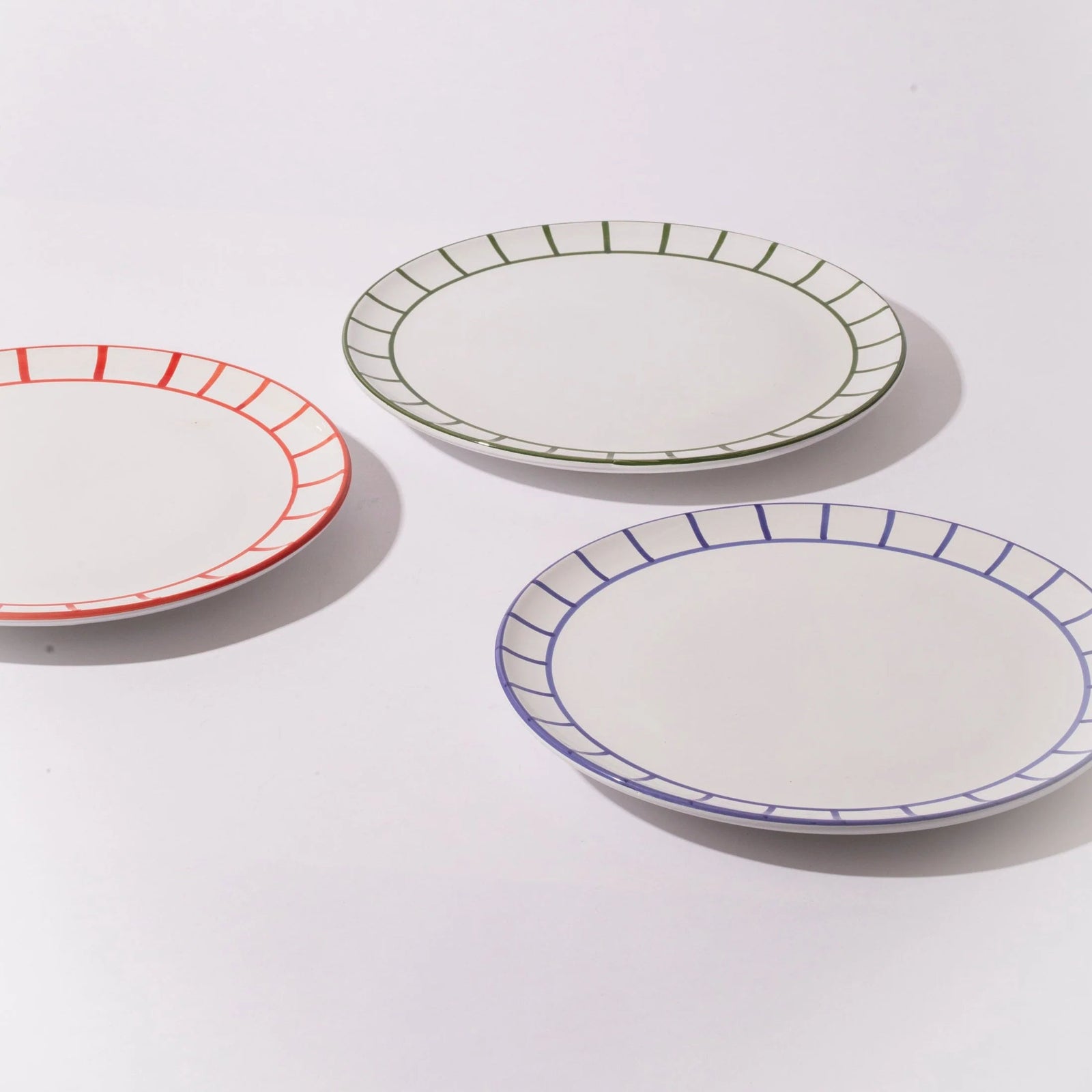 Dinner Plate - Lobster Red Fence