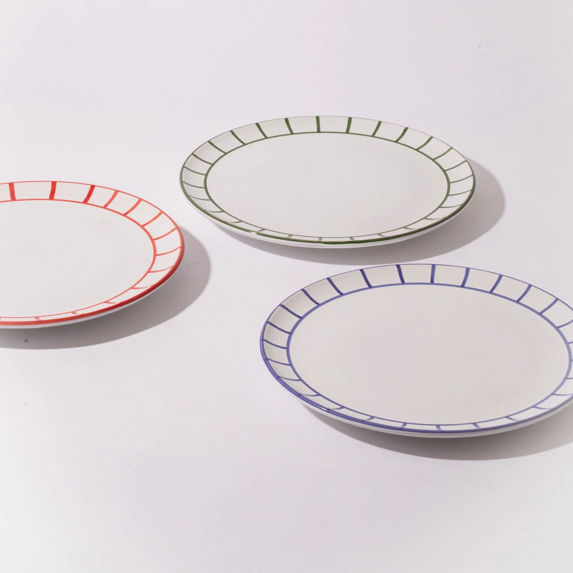 Dinner Plate - Lobster Red Fence