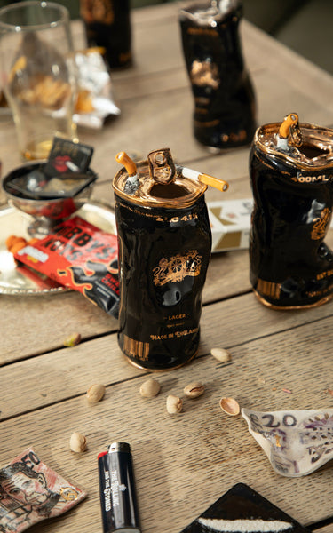 Couple of Cigarettes Beer Can