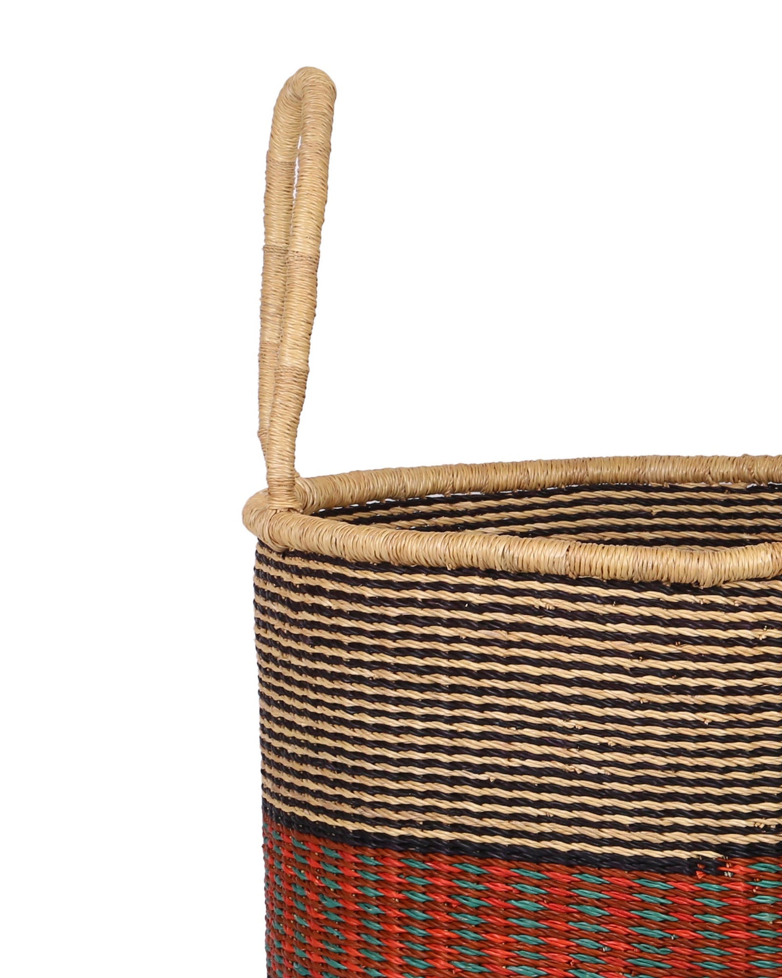 WAFAA: Orange, Blue and Green Log or Laundry Basket