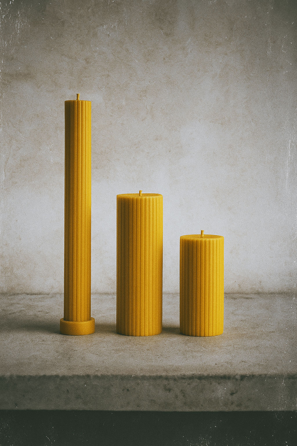 Cylinders Candle